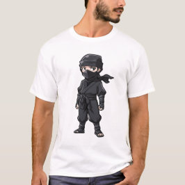 Camiseta Festa de aniversário Ninja Warrior Boys do Estilo 