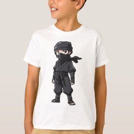 Camiseta Festa de aniversário Ninja Warrior Boys do Estilo 