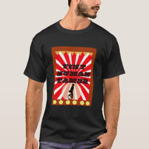 Camiseta Festa de aniversário para crianças do pequeno circ