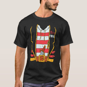 Camiseta festa de aniversário Pirata De 6 Anos