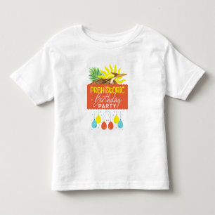 Camiseta Festa de Aniversário Pré-Histórica do Pterodáctilo