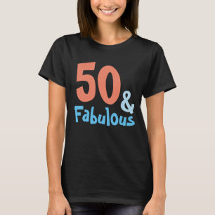 Camiseta Festa de aniversário retro fabulosa
