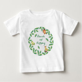 Camiseta Festa de aniversário Safari personalizável