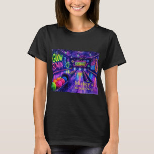 Camiseta Festa de Aniversário Teen Glow Bowling