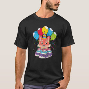 Camiseta Festa de Aniversários de criança de Animais da Flo