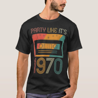 Camiseta Festa de Anos setenta dos anos 70 como em 1970