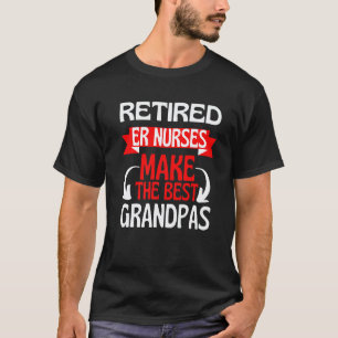Camiseta Festa de Aposentadoria do Vovô Enfermeiro Aposenta