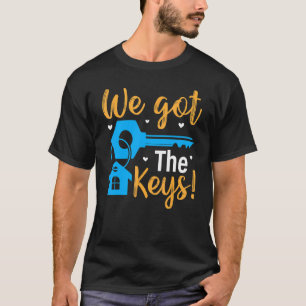 Camiseta Festa De Aquecimento Doméstico Que Temos As Chaves