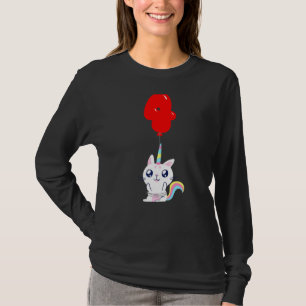 Camiseta Festa de Balões de Crianças do Quarto Aniversário