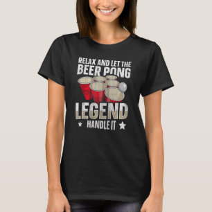 Camiseta Festa de Beer Pong para um Beer Pong 1