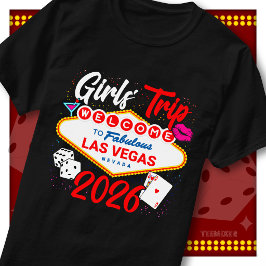 Camiseta Festa de Boas-Vindas em Las Vegas Viagem das Menin