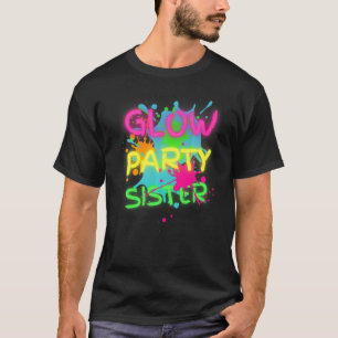 Camiseta Festa de Brilhante da Irmã Esquadrão de Festa Br