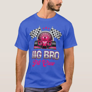 Camiseta Festa de Bro Bro Pit Crew Race Birthday