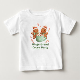 Camiseta Festa de Cacau de Biscoito de Gengibre