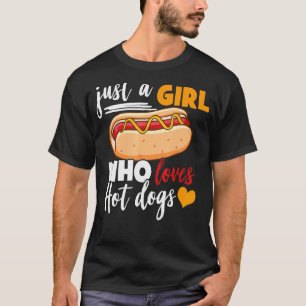 Camiseta Festa de Cachorros Quentes Apenas Uma Menina Que A