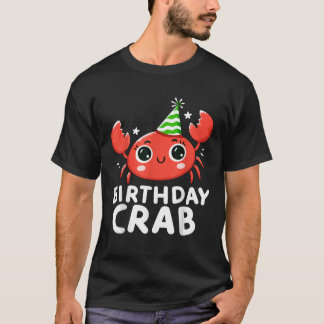 Camiseta Festa de Caranguejo de Aniversário