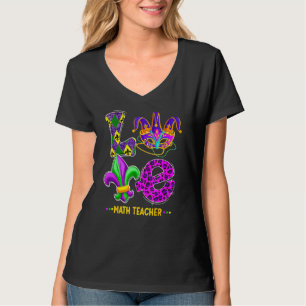 Camiseta Festa de Carnaval Mardi Gras Engraçado, Professor