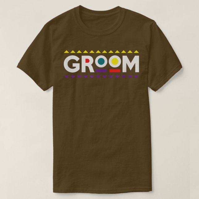 Camiseta Festa de Casamento de Mens (Frente do Design)