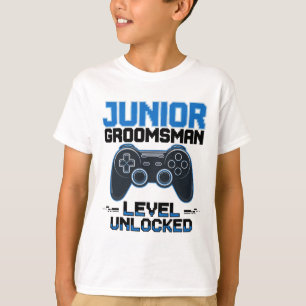 Camiseta Festa de casamento de Nível de Padrinho de casamen