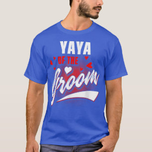 Camiseta Festa de casamento do noivo Yaya combinando festa 