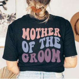 Camiseta Festa de casamento-mãe do Groovy Groovy Personaliz