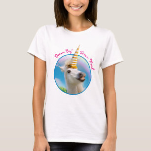Camiseta Festa De Cavalo Unicórnio E Arco-Íris