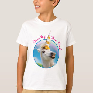 Camiseta Festa De Cavalo Unicórnio E Arco-Íris