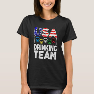 Camiseta Festa de Cerveja da Equipe de Bebendos dos Estados