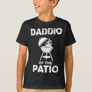 Camiseta Festa de Churrasco de Pai Engraçado Fumante Grelha