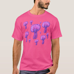 Camiseta Festa de cogumelos roxos