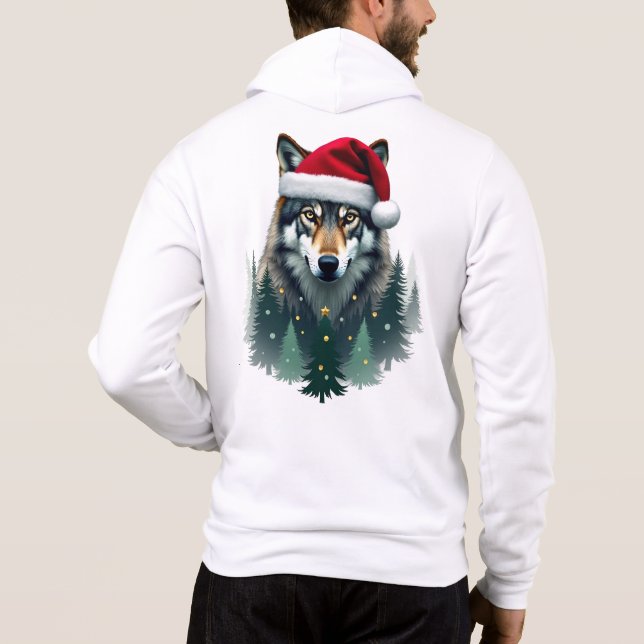 Camiseta Festa de Coyote de Natal legal (Verso)