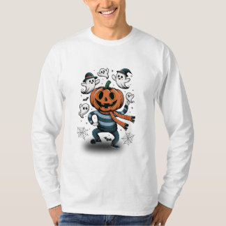Camiseta Festa de dança de abóbora - Design de Dia das Brux