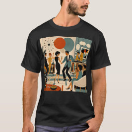 Camiseta Festa de Dança do Martini Hípico do Modernismo de 