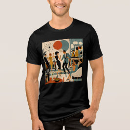 Camiseta Festa de Dança do Martini Hípico do Modernismo de 