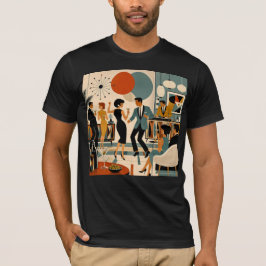 Camiseta Festa de Dança do Martini Hípico do Modernismo de 