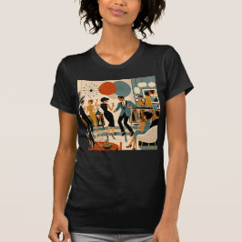 Camiseta Festa de Dança do Martini Hípico do Modernismo de 