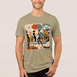 Camiseta Festa de Dança do Martini Hípico do Modernismo de 