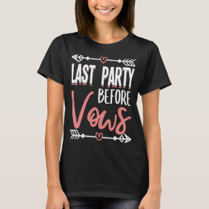 Camiseta Festa de Despedida de Solteira Casamento Casada No