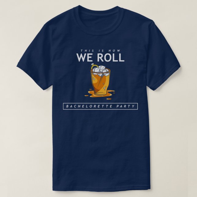 Camiseta Festa de Despedida de Solteira com Álcool e Alianç (Frente do Design)