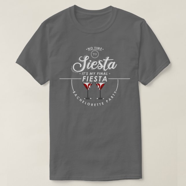 Camiseta Festa de despedida de solteira com copo de Punch (Frente do Design)