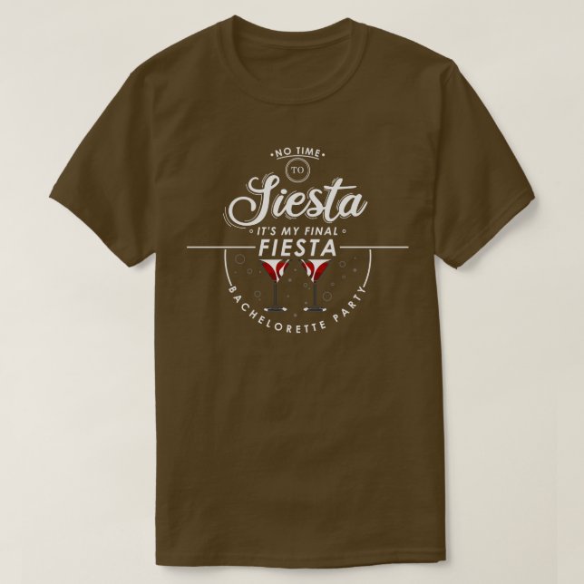Camiseta Festa de despedida de solteira com Copo de Punch (Frente do Design)