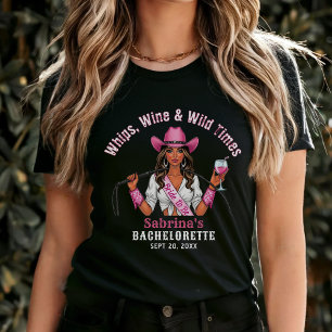 Camiseta Festa de Despedida de Solteira Cowgirl: Chibatas, 