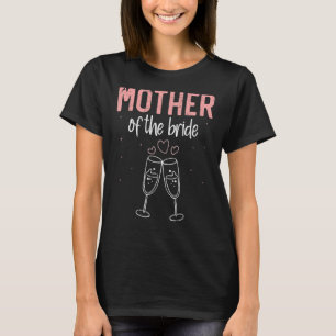 Camiseta Festa de Despedida de Solteira da Mãe da Noiva Mul