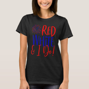 Camiseta Festa de Despedida de Solteira de 4 de Julho Verme