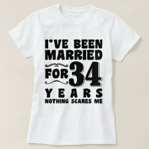 Camiseta Festa de Despedida de Solteira Depois de 34 Anos d