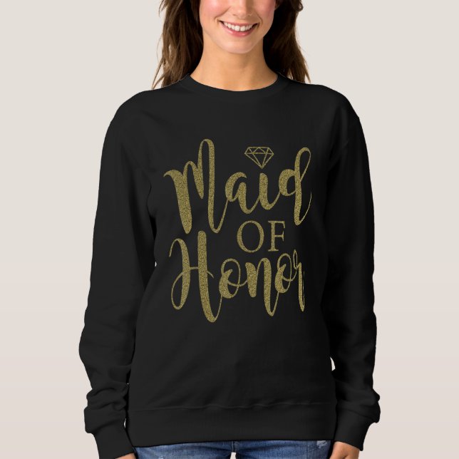 Camiseta Festa de Despedida de Solteira Empregada de Honra  (Frente)