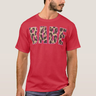 Camiseta Festa de Despedida de Solteira Impressão de Leopar