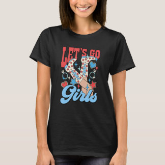 Camiseta Festa de Despedida de Solteira Let's Go Girls 4 de