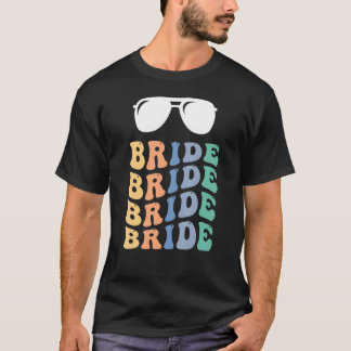 Camiseta Festa de Despedida de Solteira Noiva Retro