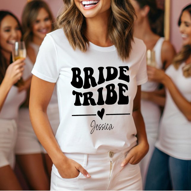 Camiseta Festa de Despedida de Solteira Personalizada Clã d (Criador carregado)